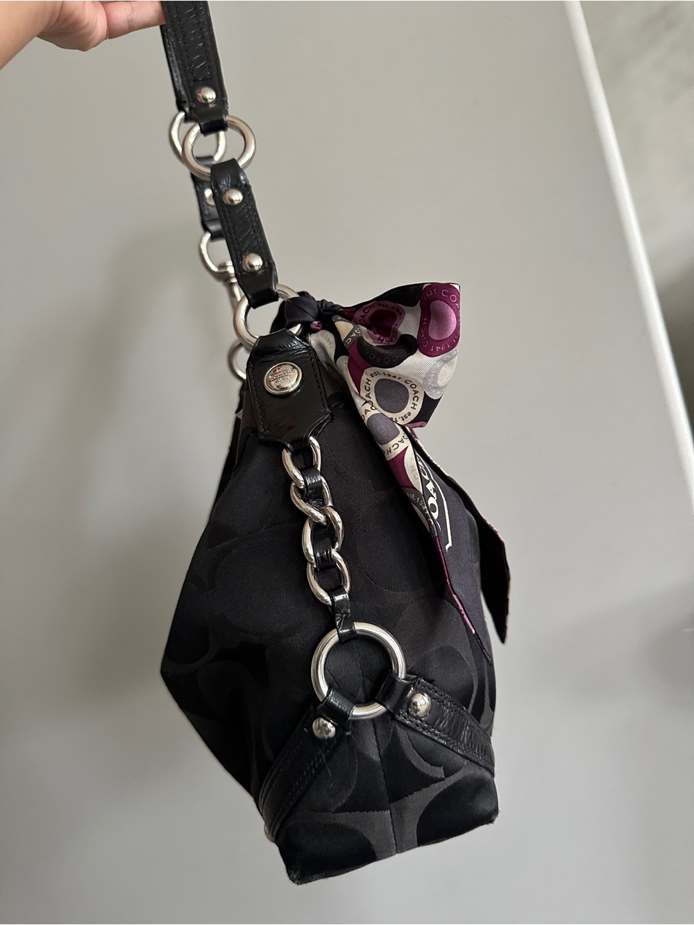 Vintage Coach Carly shoulder bag - Picture 2 of 7